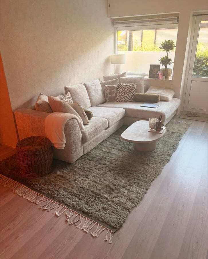 Hoogpolig vloerkleed Lumz - 300x180 cm - Zo goed als nieuw, Ophalen, 150 tot 200 cm, 200 cm of meer, Zo goed als nieuw