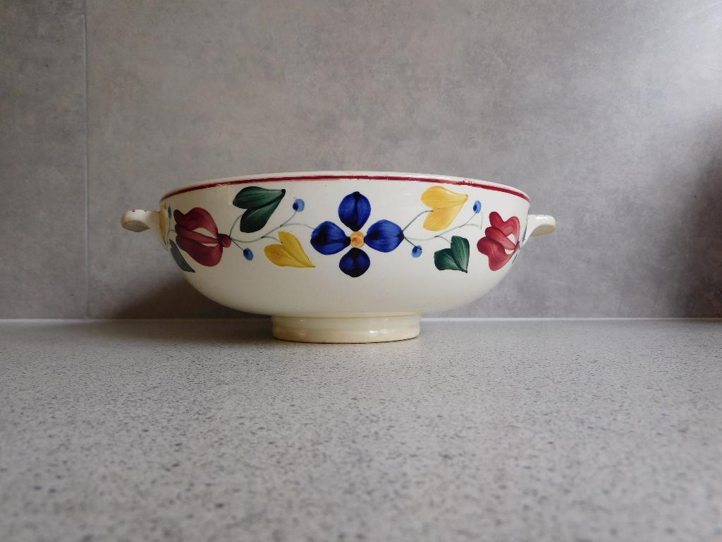 Schaal 27 cm. Boerenbont 417-27 Sociètè Cèramique Maestricht, Ophalen of Verzenden