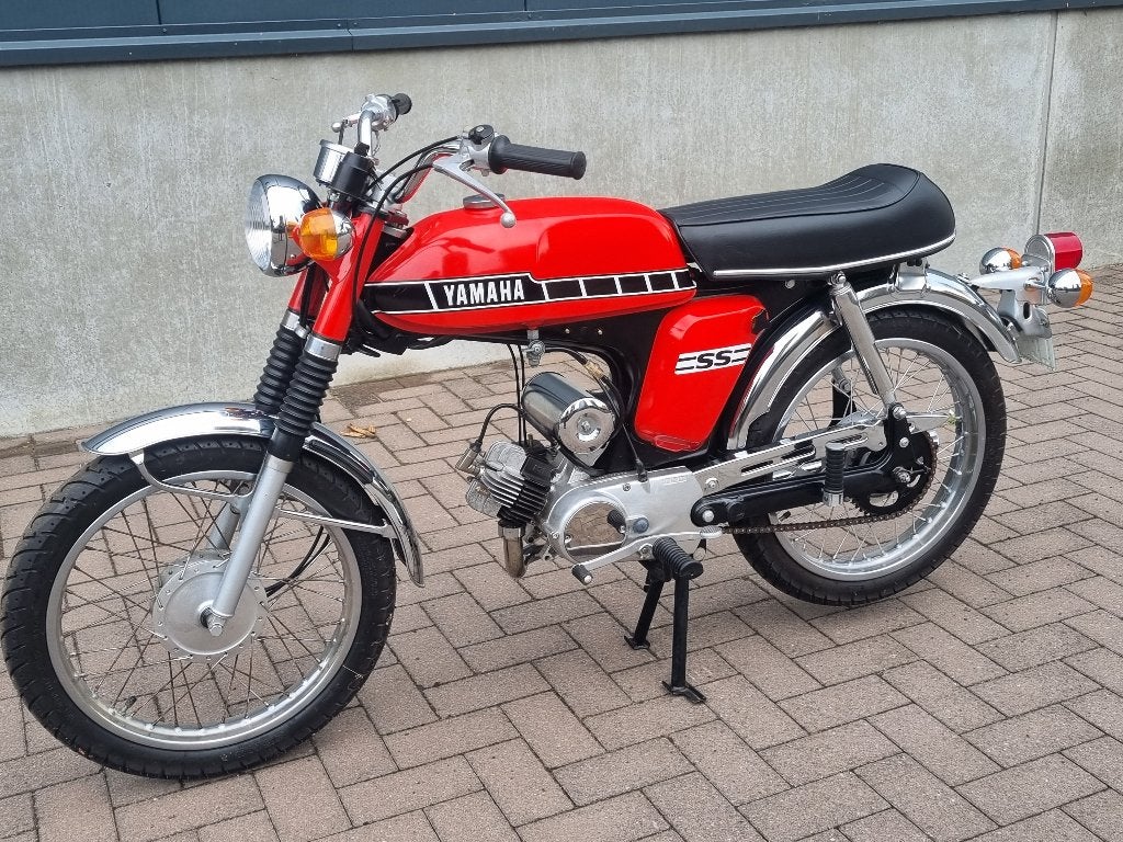 yamaha fs1 type 378  bijgeleverd nieuwe DD velgen + spaken, Fietsen en Brommers, Ophalen, Maximaal 45 km/u, Yamaha, 4 versnellingen