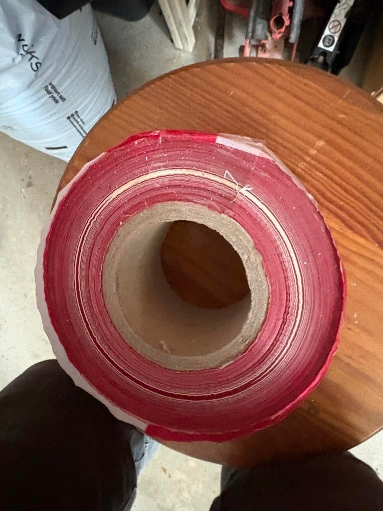 Nieuw Afzetlint Rood/Wit - Ideaal voor Evenementen & Veiligh, Doe-het-zelf en Verbouw, Ophalen, Nieuw