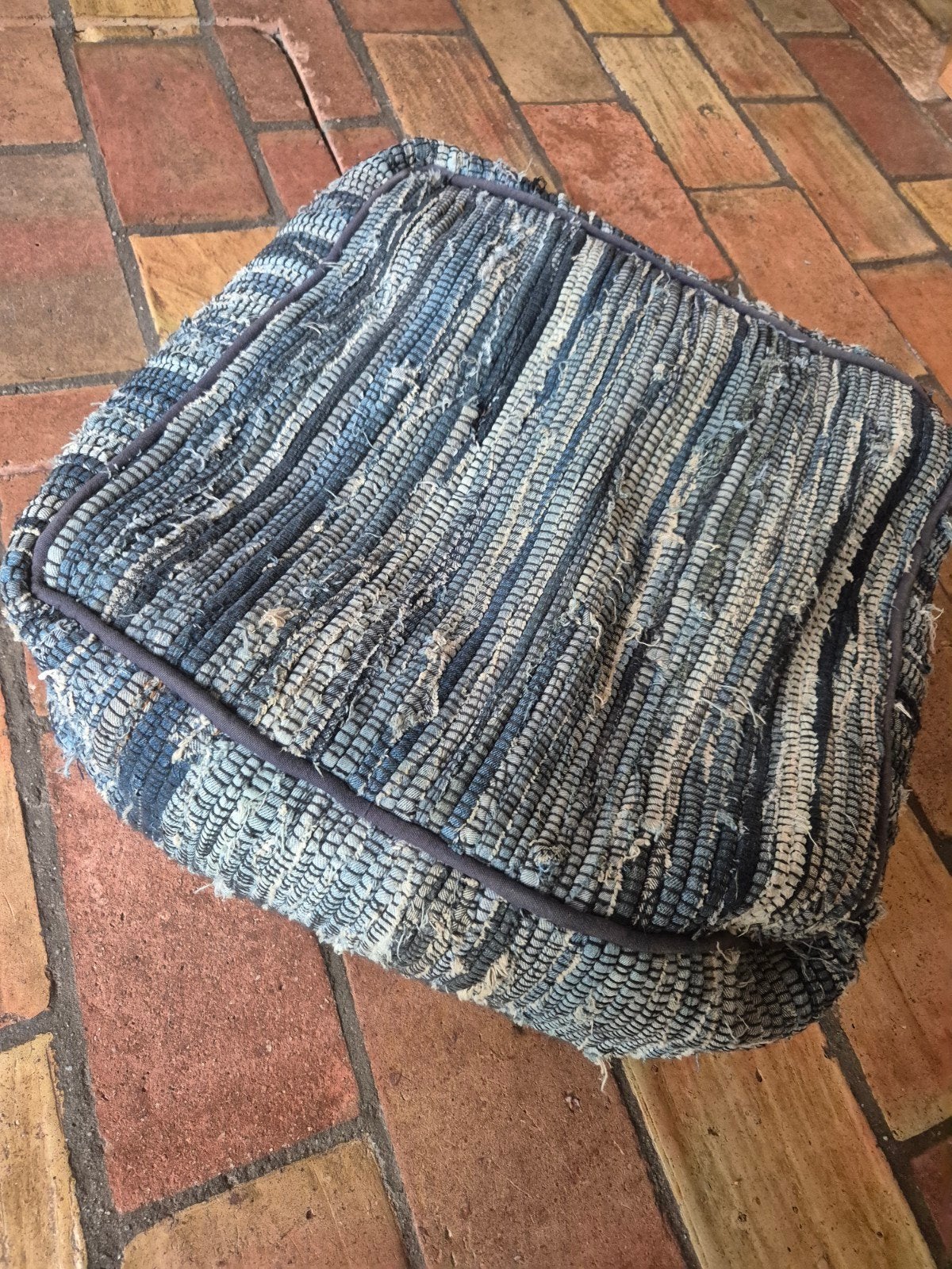 Comfortabele zitzak van gerecycled denim, Ophalen of Verzenden