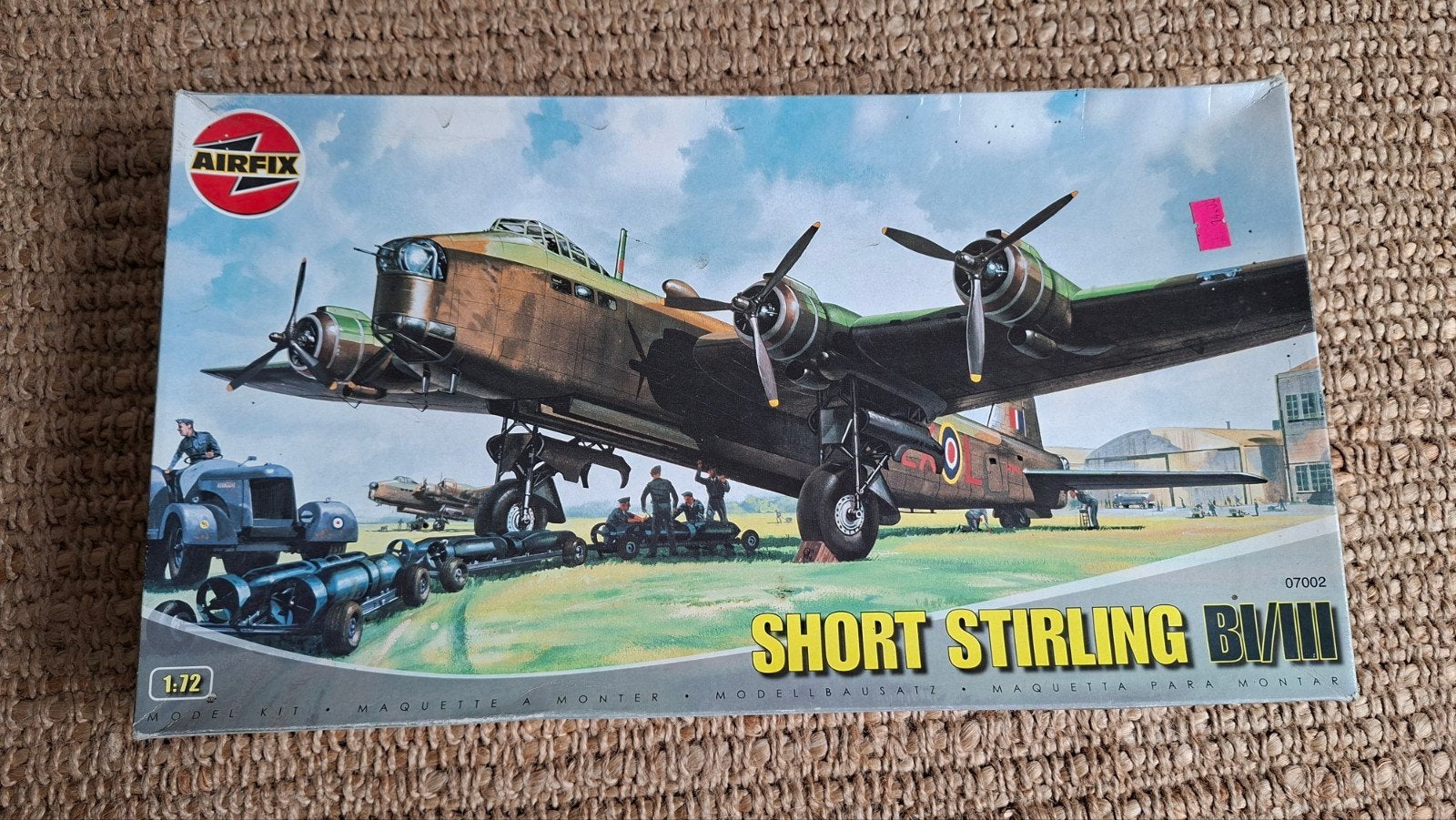 Airfix 1:72 Short Stirling B.I/III model kit 07002, Overige merken, 1:72 tot 1:144, Verzenden, Zo goed als nieuw