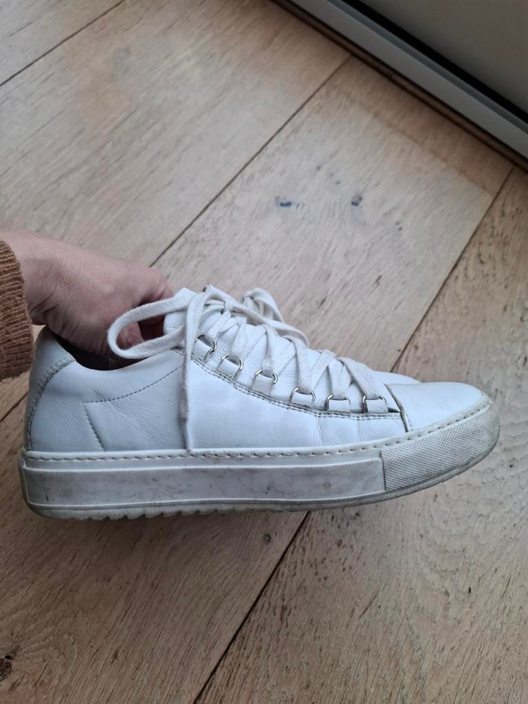 Aqa leren sneakers schoenen maat 41 - weinig gedragen, Kleding | Dames, Schoenen, Wit, Aqa, Ophalen of Verzenden, Sneakers of Gympen