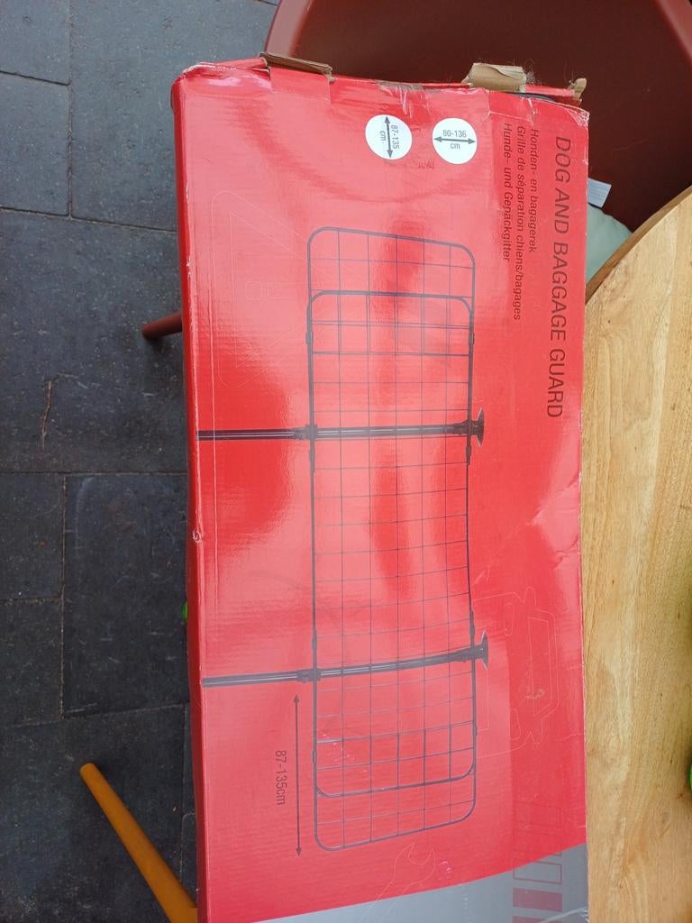 Hondenrek /bagagerek  universeel, Ophalen