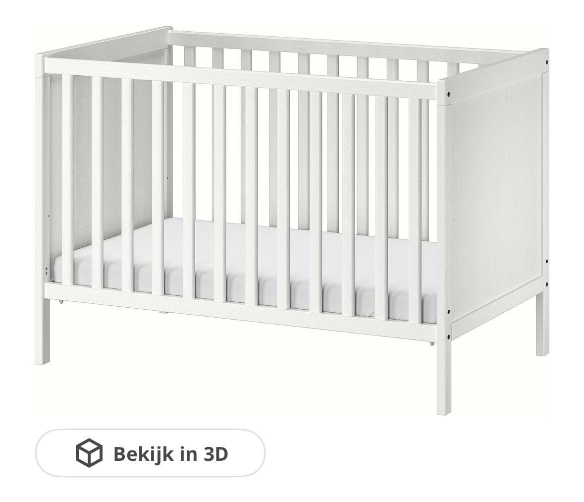 IKEA Sundvik ledikant met Himlavalv matras, Ophalen, Gebruikt, Ledikant