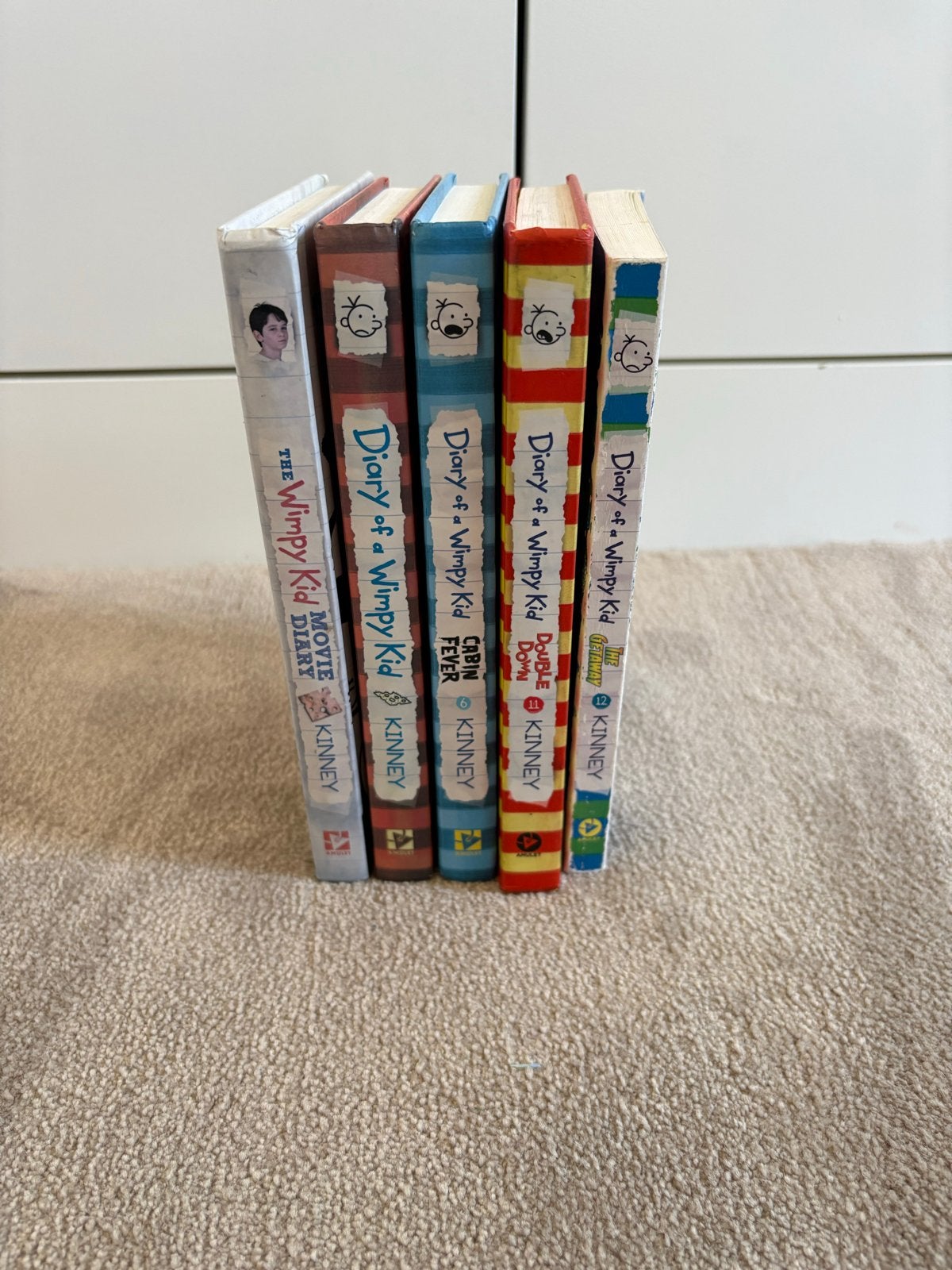 Diary of a whimpy kid - 5-delige Boekenset, Ophalen of Verzenden, Zo goed als nieuw, Fictie
