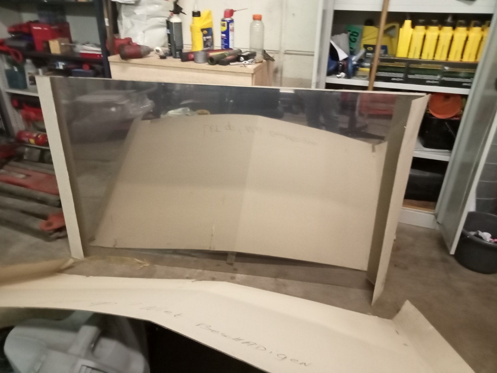 Stalen plaat gepolijst nieuw plaatstaal wand, Ophalen, Nieuw, Voor