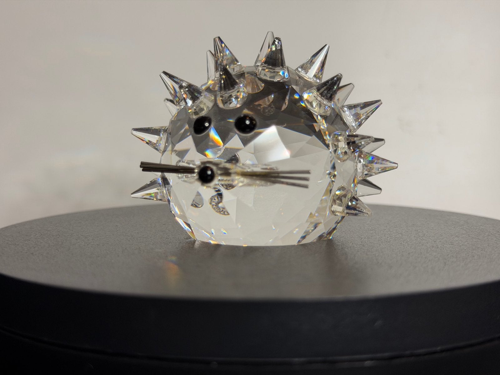 Swarovski Egel / Stekelvarken met Snorharen - Topconditie!, Ophalen of Verzenden, Zo goed als nieuw, Figuurtje