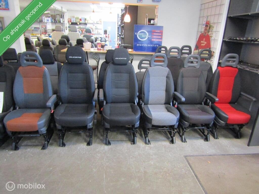 Stoel bestuurdersstoel bijrijdersstoel Ducato bj 1990 t/m nu, Auto-onderdelen, Interieur en Bekleding, Gebruikt, Fiat, Ophalen of Verzenden