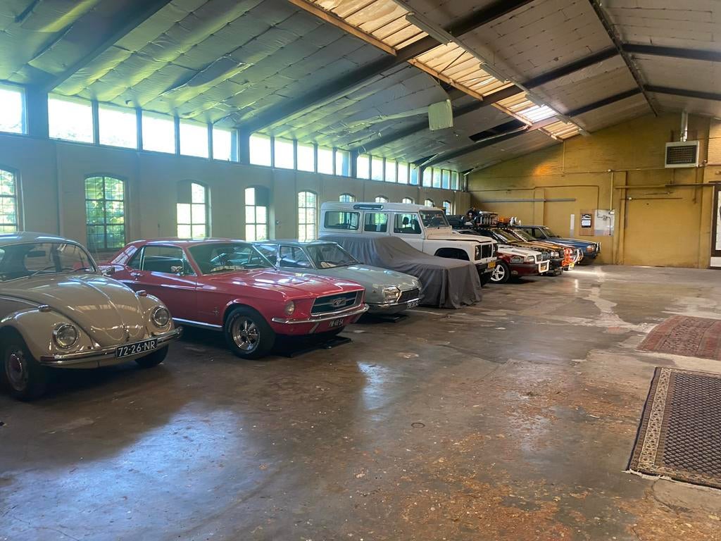 Oldtimer Stalling Stalling motor auto Opslag garagebox