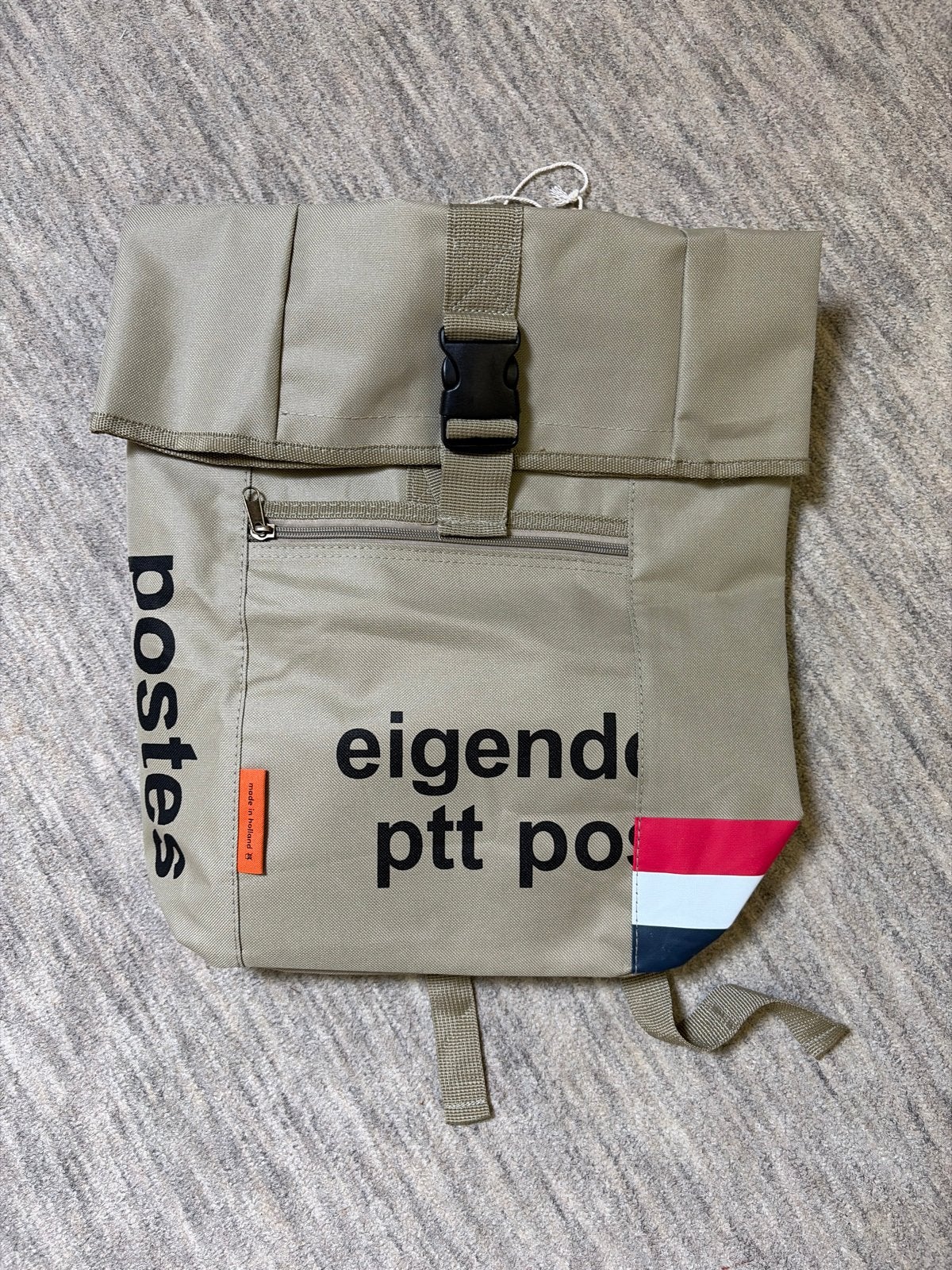 Unieke PTT/PostNL Post rugzak - Nieuwstaat TEAB, Sieraden, Tassen en Uiterlijk, Tassen | Rugtassen, Overige merken, 25 tot 40 cm