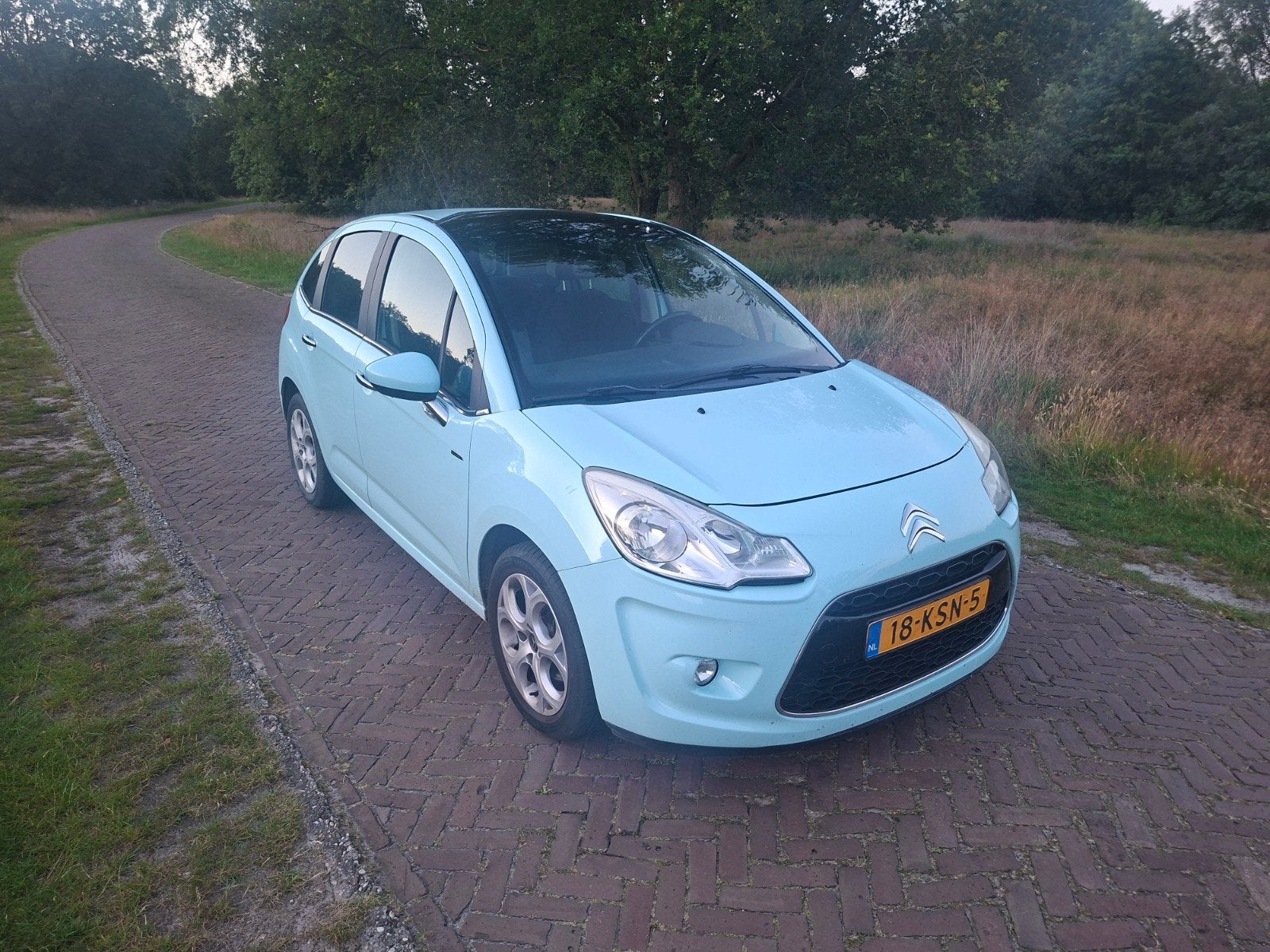 Citroën C3 1.6 VTI 88KW 2010 Blauw, Auto's, Voorwielaandrijving, Euro 5, Stof, 40 €/maand