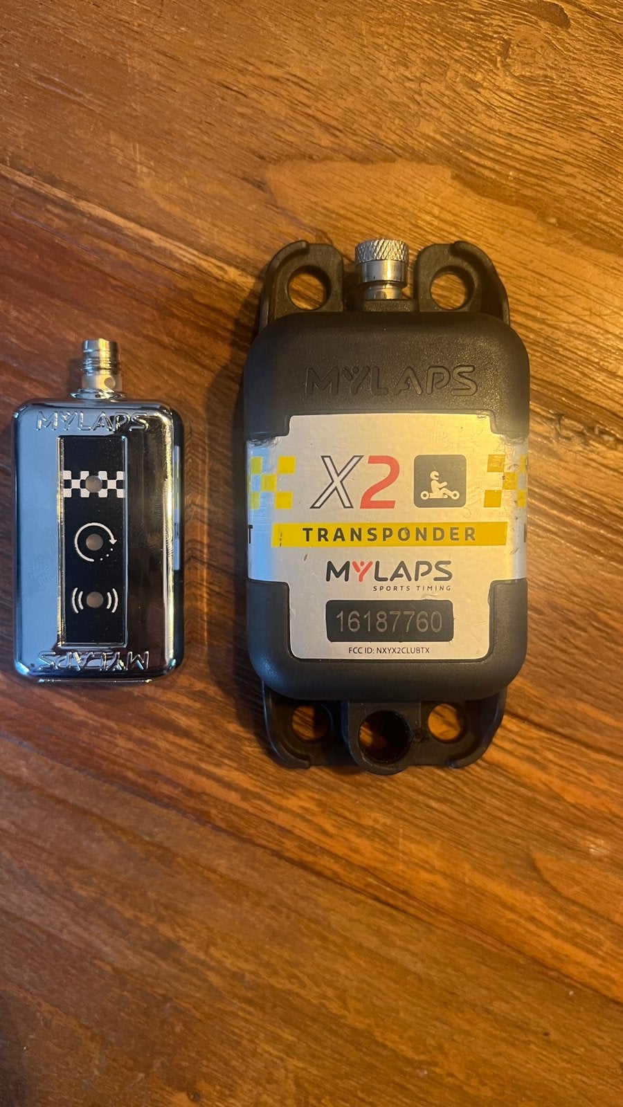 MyLaps Transponder X2, Ophalen, Gebruikt, Onderdelen Kart