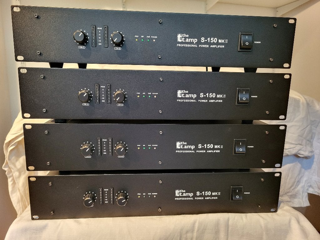The T T.amp S 150 MK2, Audio, Tv en Foto, Ophalen, Zo goed als nieuw, 120 watt of meer, Overige merken