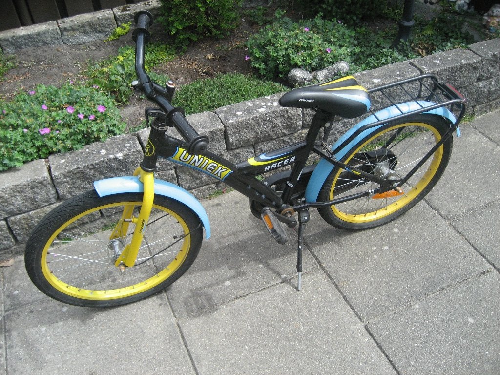 Kinderfiets, Terugtraprem, Ophalen, Overige merken, 16 tot 20 inch