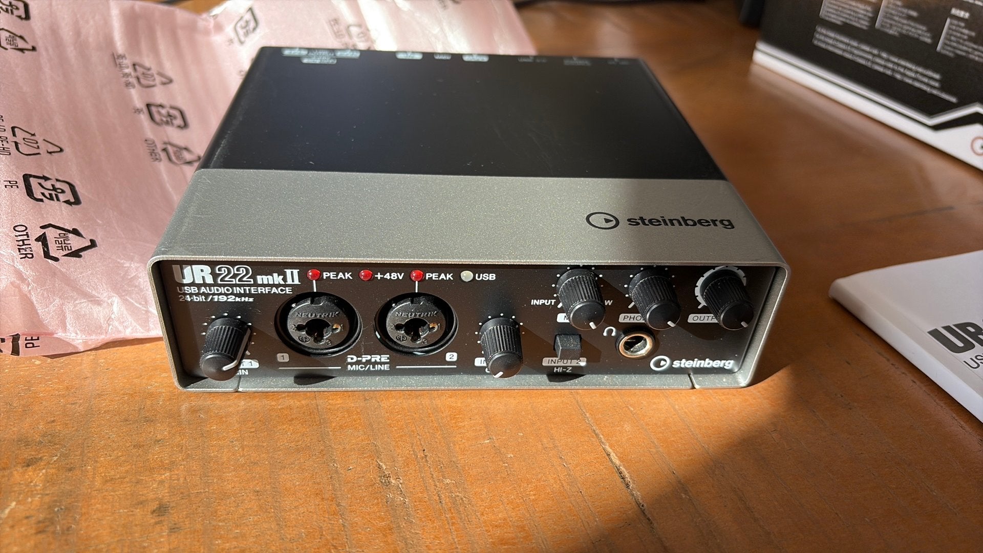 Te koop aangeboden Audio Interface merk Steinberg., Ophalen of Verzenden, Nieuw, Audio