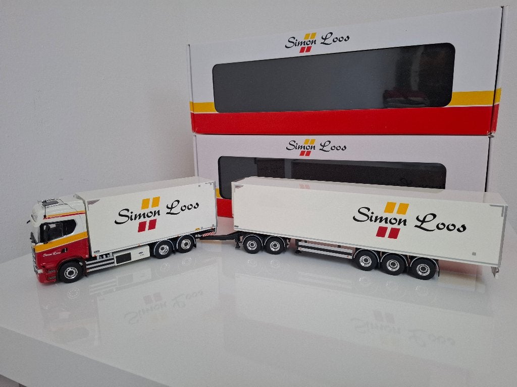 Scania S520, Simon Loos LZV, Tekno, Ophalen, Nieuw, Bus of Vrachtwagen, Tekno