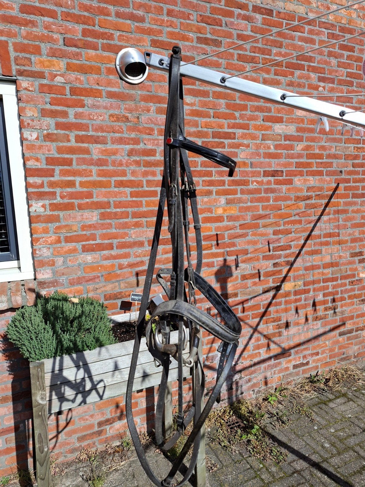 Kieffer hoofdstel maat full, Kieffer, Ophalen of Verzenden, Zwart, Inclusief teugels