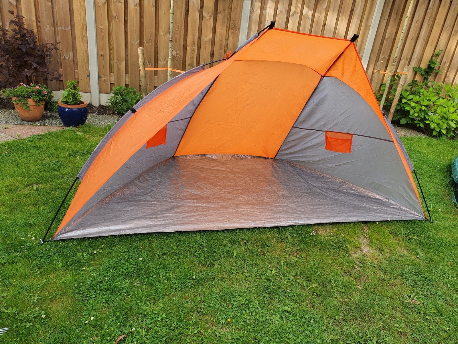 Strandtent / windscherm in nette staat, Ophalen of Verzenden, Zo goed als nieuw