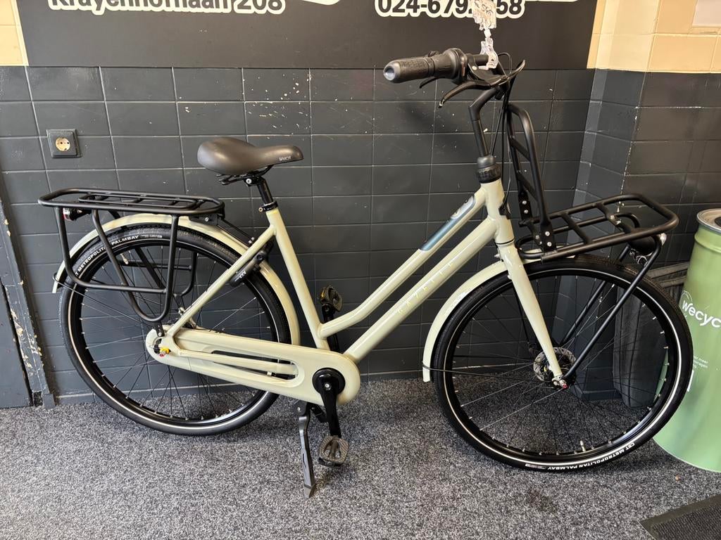 GAZELLE HEAVY DUTY  54CM 7VERS.WERKELIJK NIEUWSTAAT, Zo goed als nieuw, Gazelle, Trommelrem, 56 cm of meer