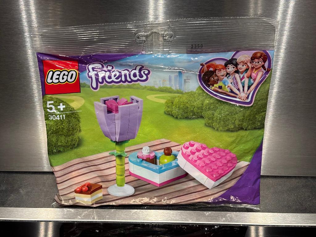 LEGO Friends Snoepdoos en Bloem (30411) (NIEUW), Kinderen en Baby's, Speelgoed | Duplo en Lego, Lego, Friends, Ophalen of Verzenden