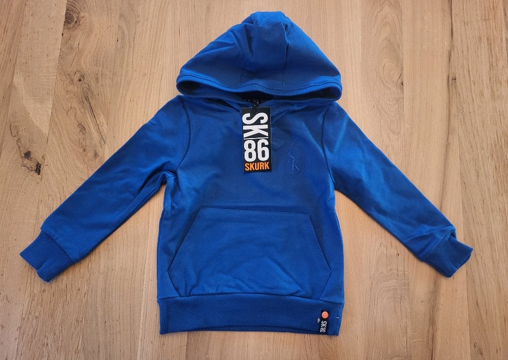 Nieuw! Skurk hoodie, blauw, Sil, jongen, maat 98, Skurk, Trui of Vest, Nieuw, Ophalen of Verzenden