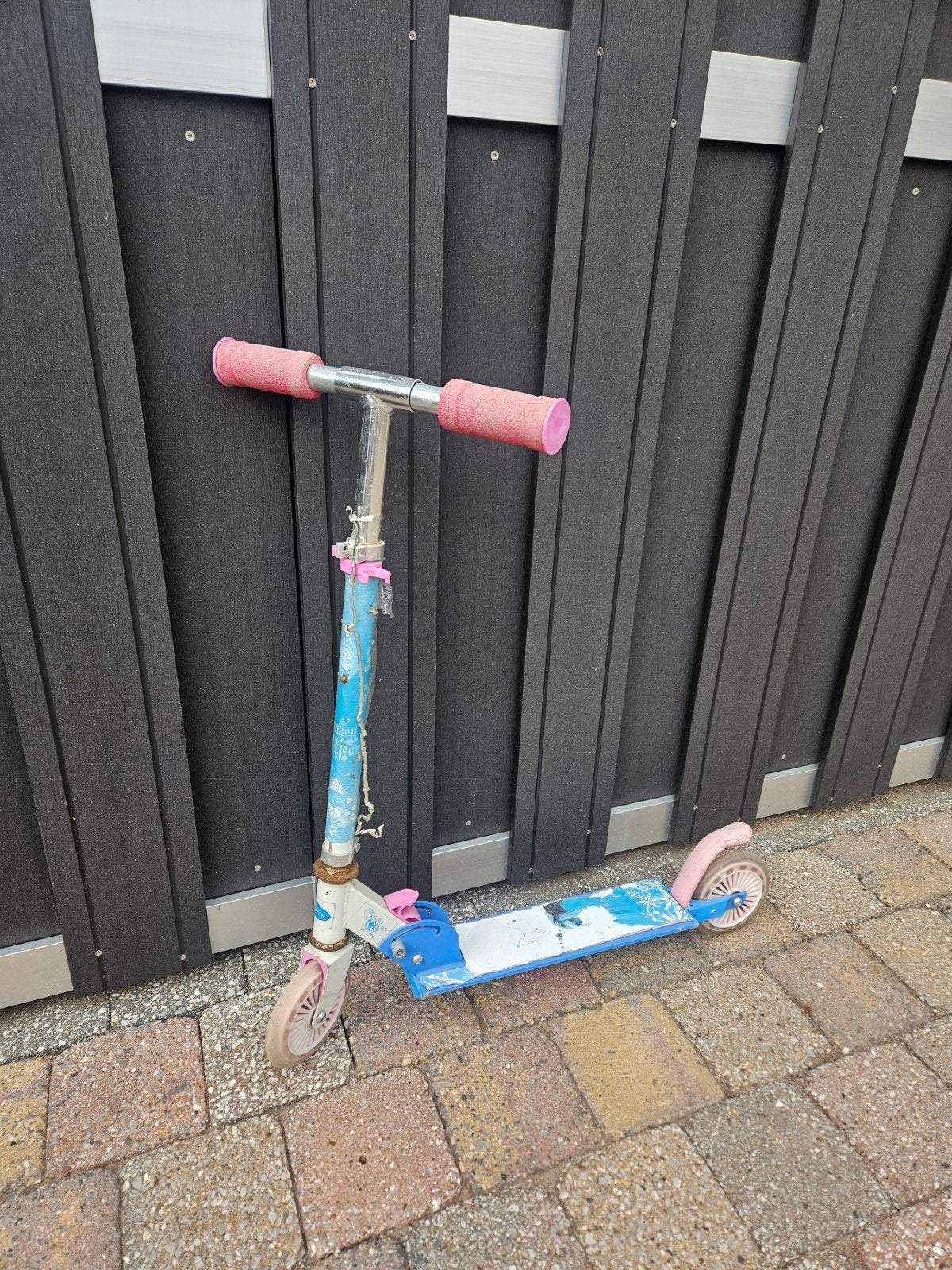 Frozen step voor kinderen, Fietsen en Brommers, Ophalen, Gebruikt, Gewone step, Disney Frozen