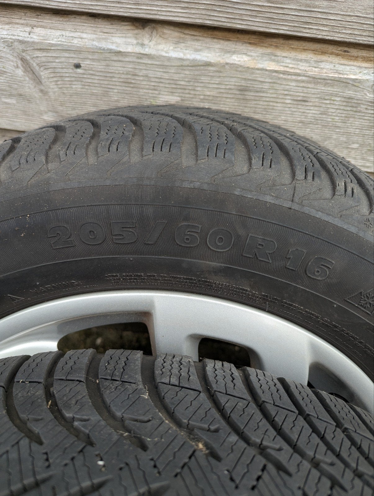 Renault Megane (Kaleido) velgen, Velg(en), 16 inch, 205 mm, Winterbanden