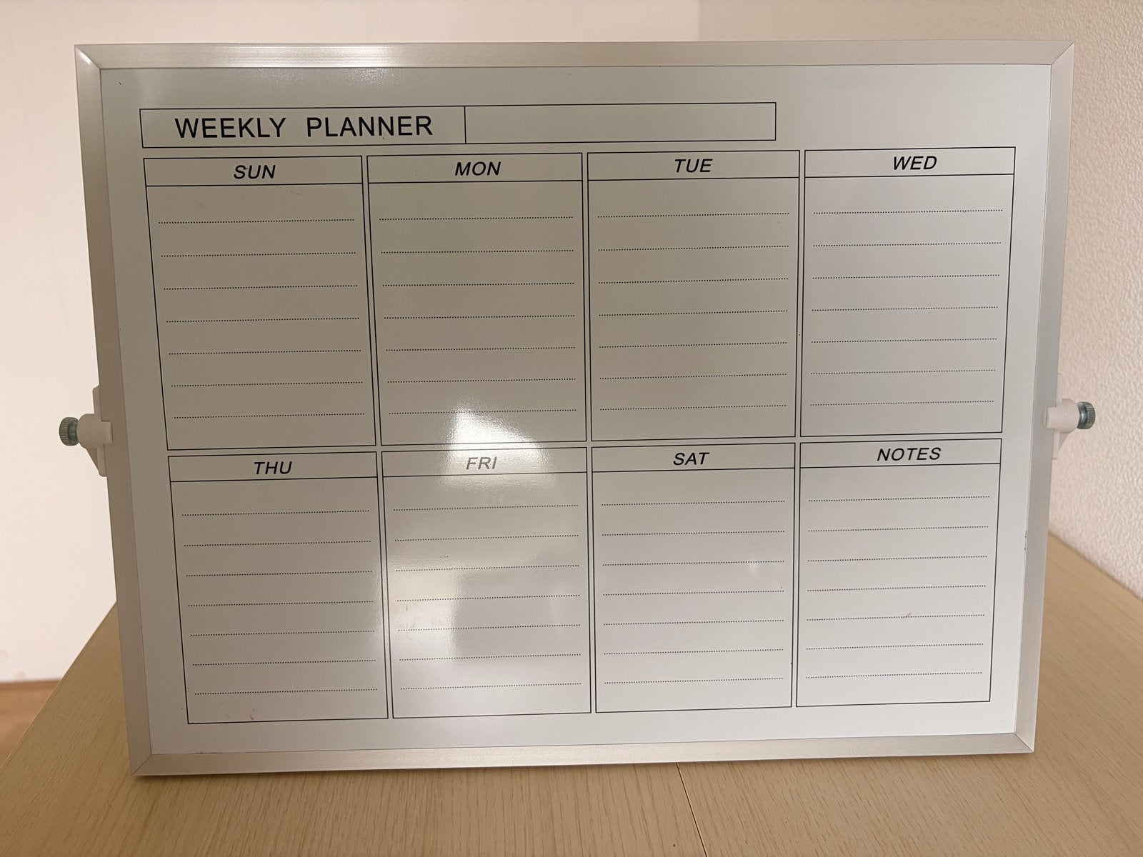 Magnetic Weekly Planner - Weekplanner magnetisch met Stiften, Ophalen of Verzenden
