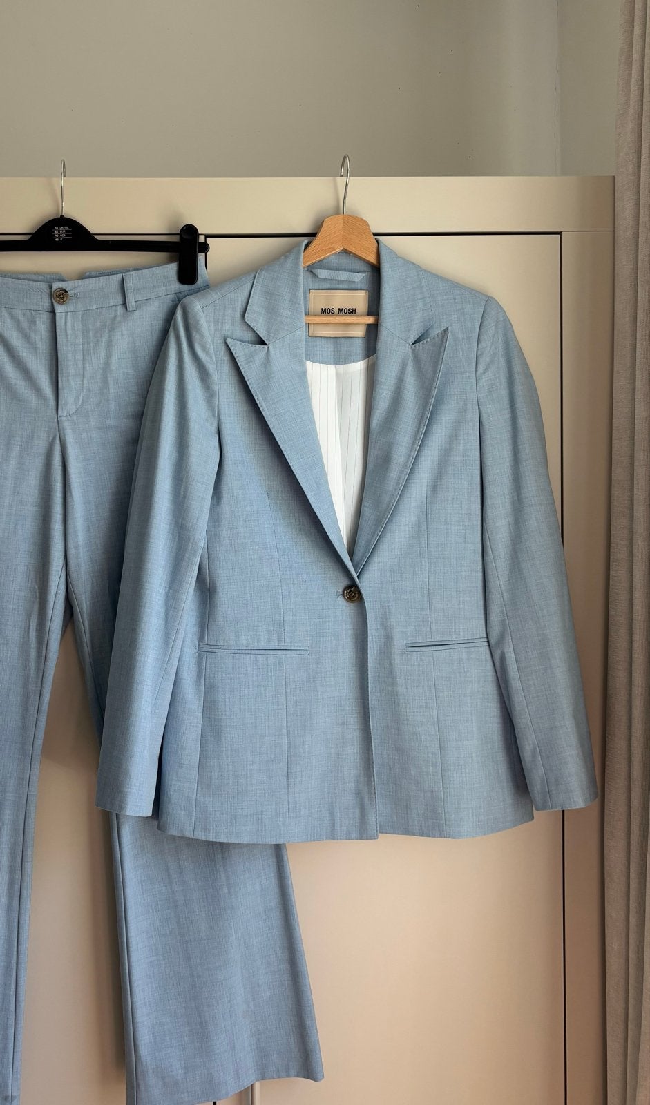 Mos Mosh Blazer - Lichtblauw - Maat 34 (XS), Blauw, Ophalen of Verzenden, Zo goed als nieuw, Jasje