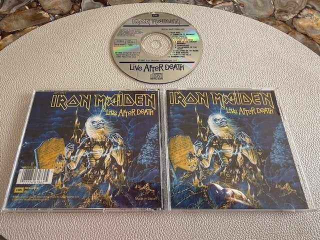 Iron Maiden 1.Press CD - Live After Death 1985 (USA/Japan), Heavy metal, Gebruikt, Ophalen of Verzenden, Eerste persing