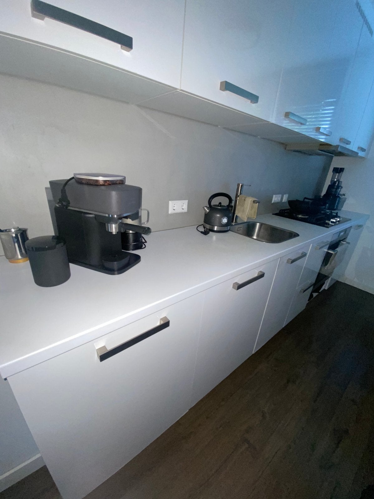 Kast deurtjes Keuken, Ophalen, Wit, Zo goed als nieuw, Minder dan 100 cm