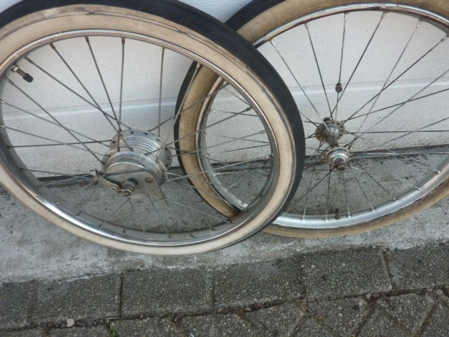 Mooie set solex wielen incl. band., Ophalen of Verzenden, Gebruikt, Overige typen, Overige merken