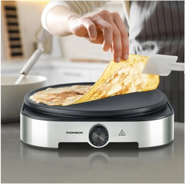 Thomson Crêpe Maker - Perfecte Crêpes en Pannenkoeken NIEUW, Overige typen, Ophalen of Verzenden, Metaal, Overige merken