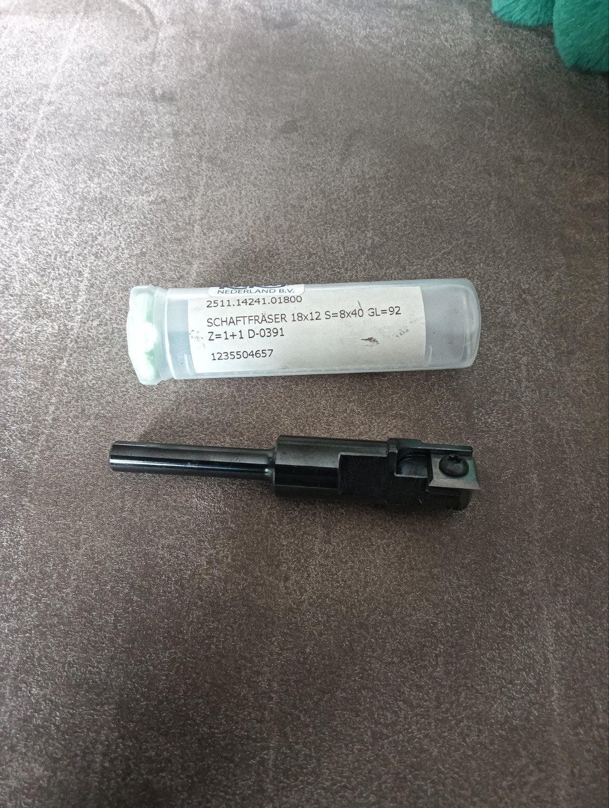 Schaftfrees 18x12 S=8x40 GL=92, Doe-het-zelf en Verbouw, Gereedschap | Freesmachines, Ophalen of Verzenden, Nieuw, Overige soorten