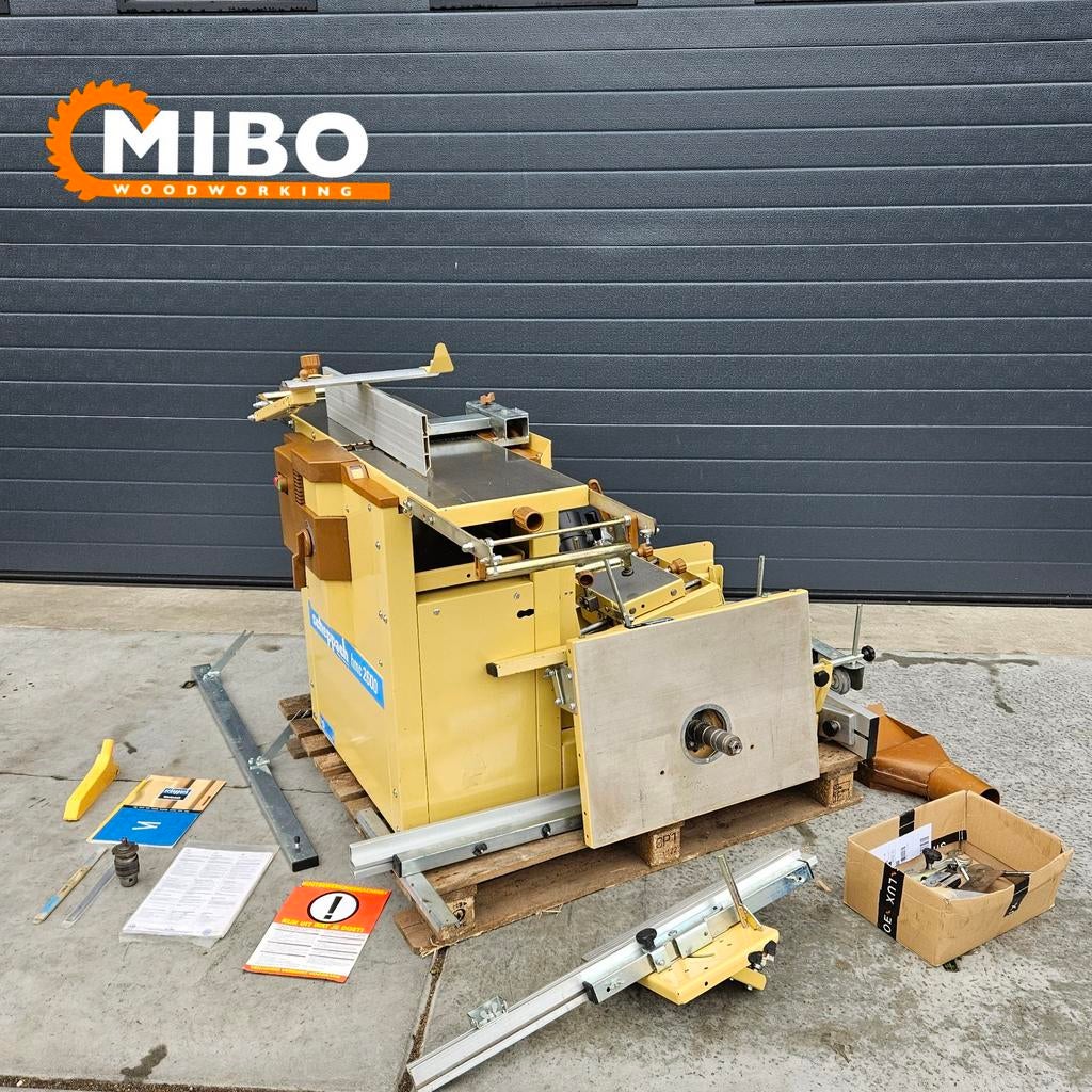Scheppach combinatiemachine 5in1 als nieuw ** Compleet, 70 mm of meer, Overige typen, Ophalen of Verzenden, Zo goed als nieuw
