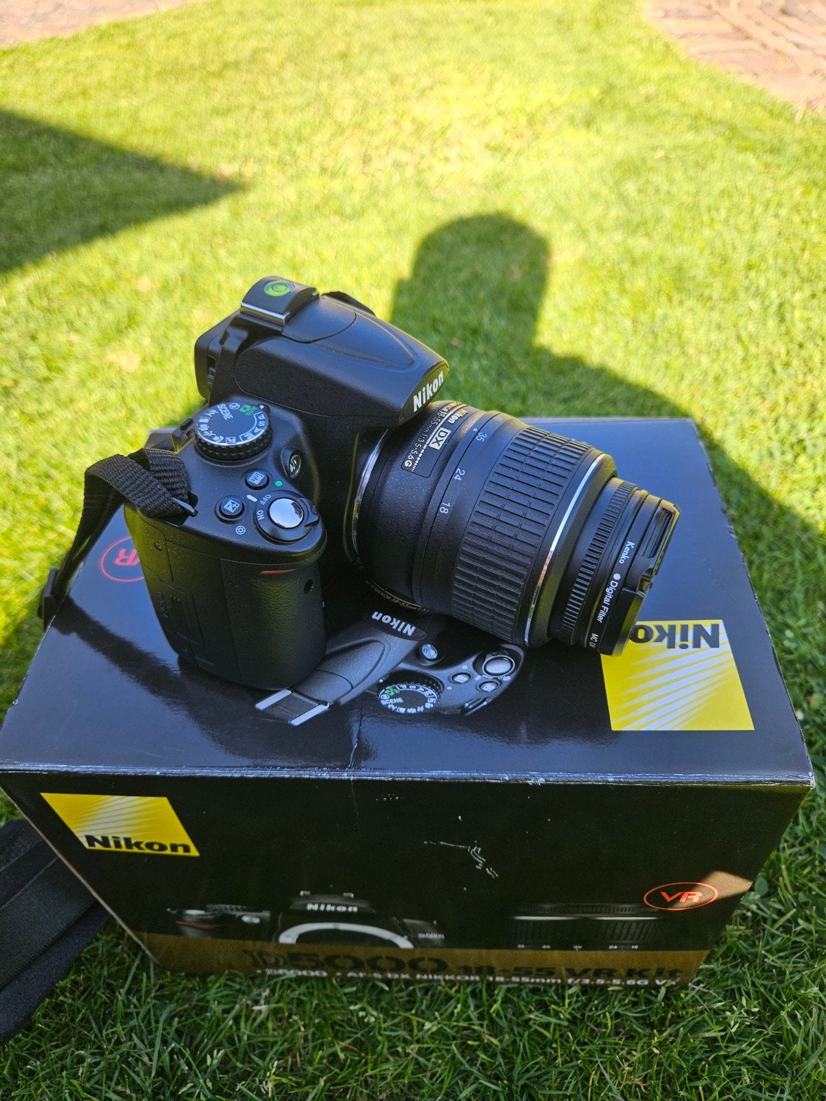 Nikon D5000 camera set, Ophalen
