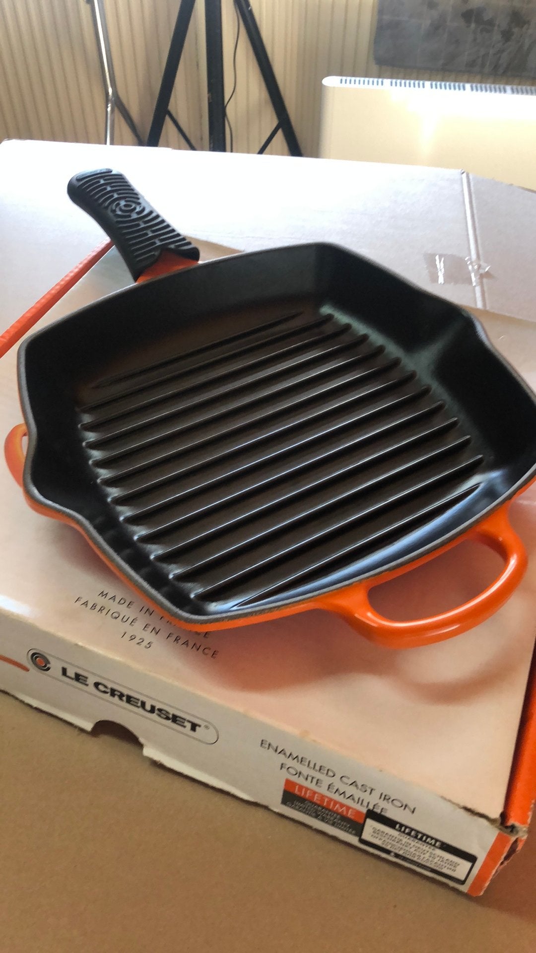 Grillpan, Ophalen, Zo goed als nieuw