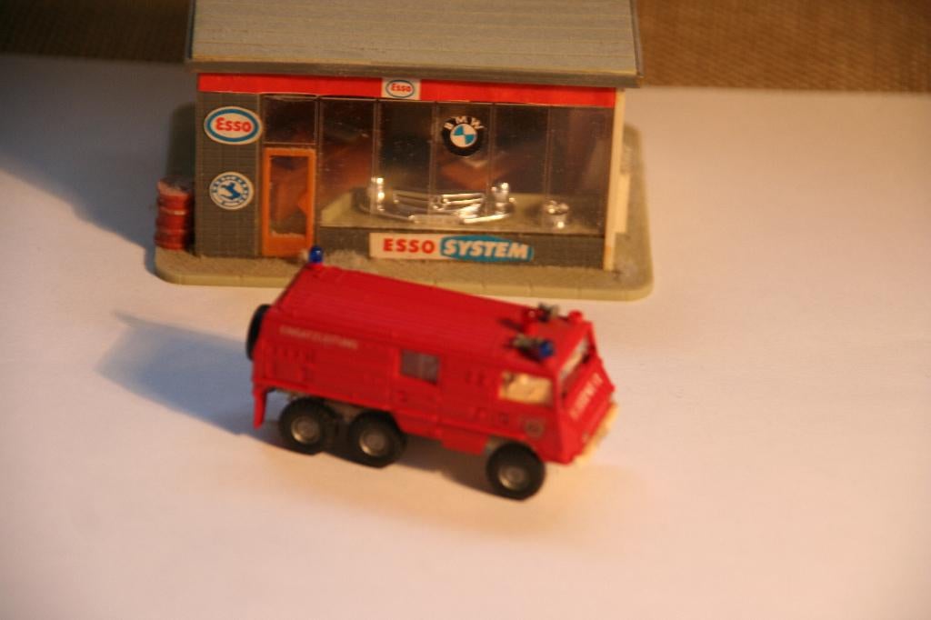 ROCO 1:87, Pinzgauer Feuerwehr (5), Ophalen of Verzenden, Zo goed als nieuw, Auto, Roco