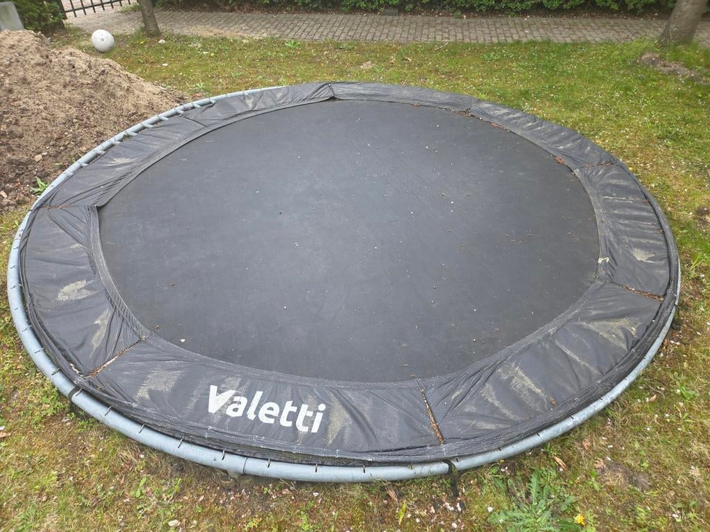Valetti Trampoline 300cm doorsnede, Ophalen, Gebruikt