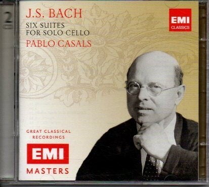 J.S. Bach: Zes Suites voor Solo Cello - Pablo Casals (EMI)-2, Kamermuziek, Ophalen of Verzenden, Zo goed als nieuw, Inclusief doosje