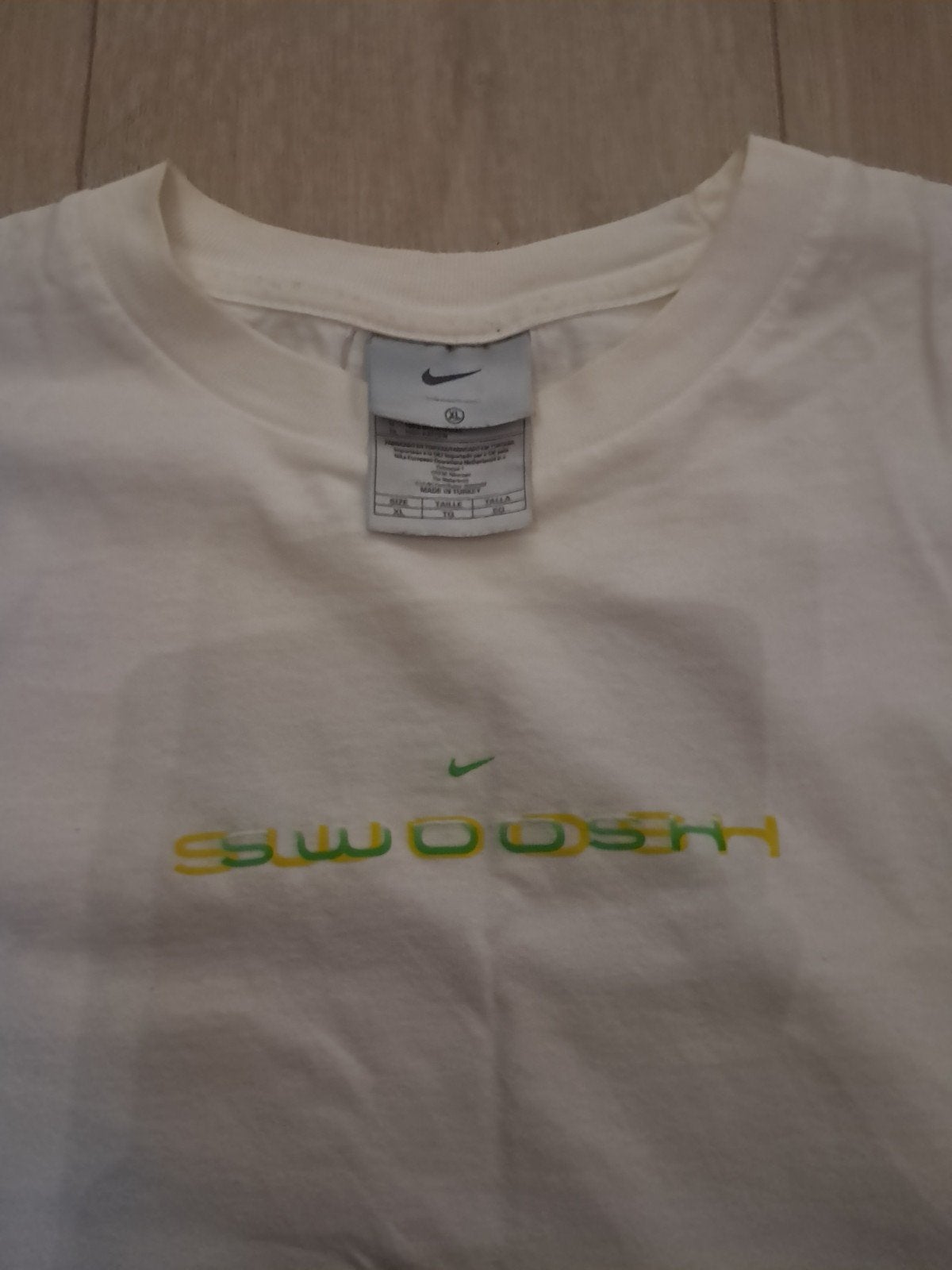 T-shirt vintage nike, Kleding | Heren, T-shirts, Verzenden, Zo goed als nieuw, Maat 56/58 (XL)