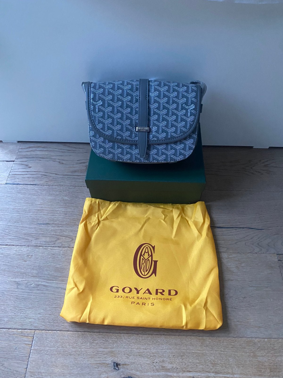 Goyard Handtas Grijs - Gloednieuw met alle toebehoren, Sieraden, Tassen en Uiterlijk, Tassen | Damestassen, Ophalen of Verzenden