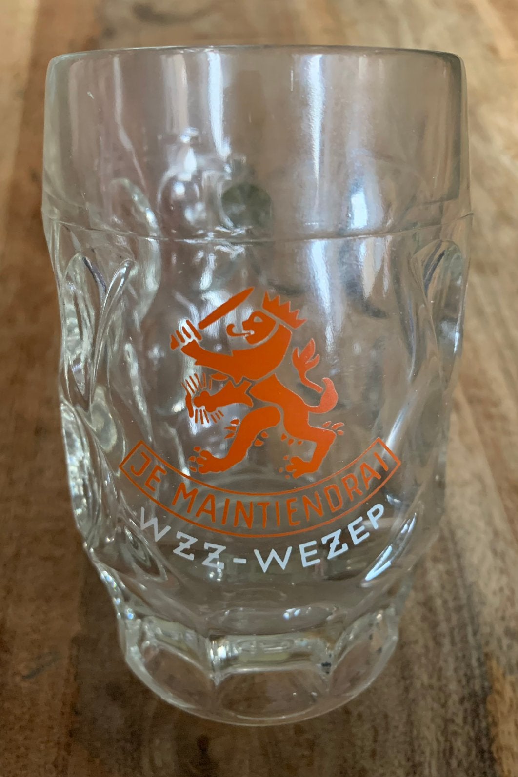 Koninklijke LandMacht: WZZ-Wezep BierPul, Verzamelen, Militaria | Algemeen, Ophalen of Verzenden