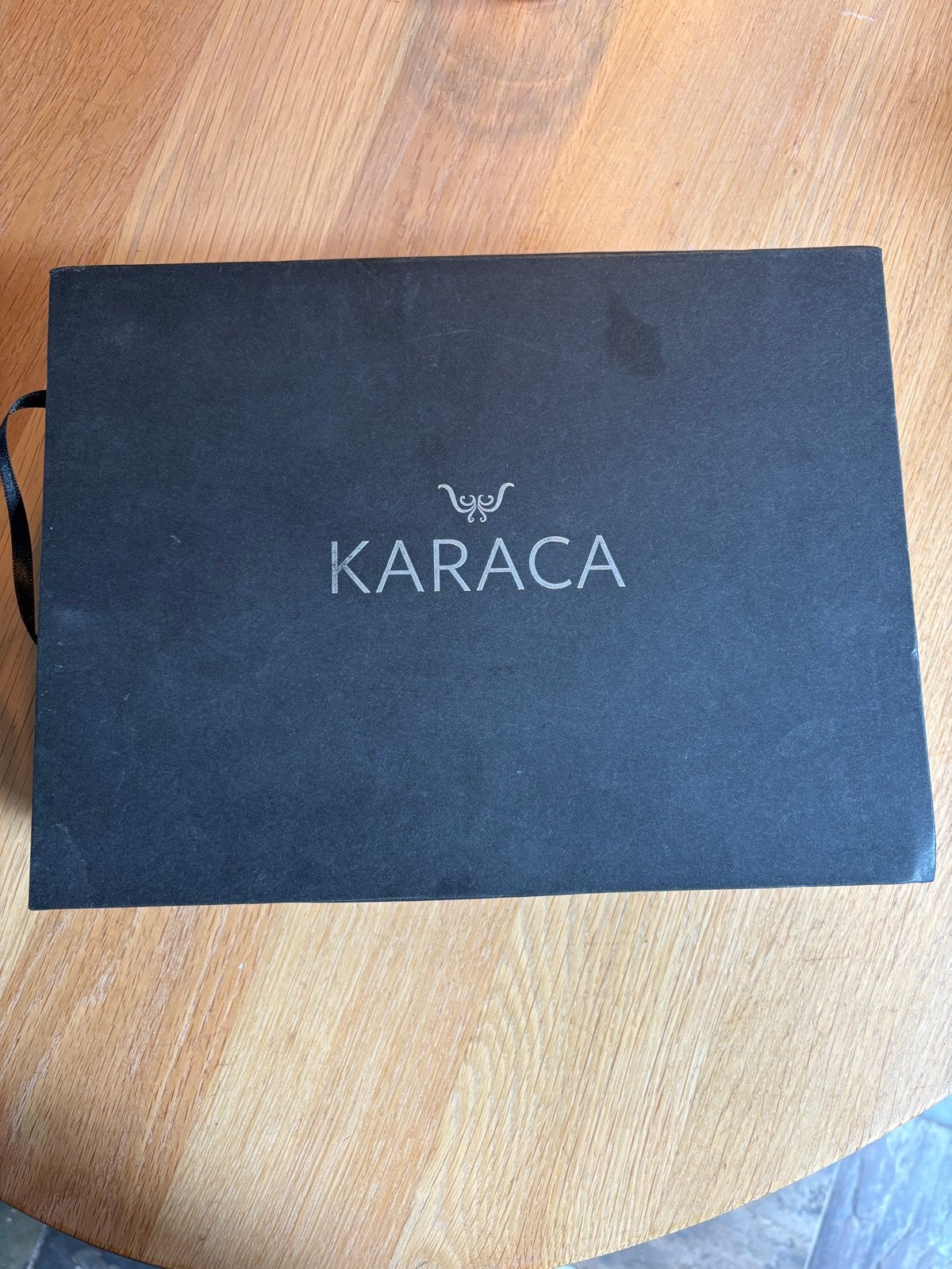 Karaca koffie/espresso set met 2 kopjes en schotels, Ophalen, Overige merken, Keramiek, Nieuw