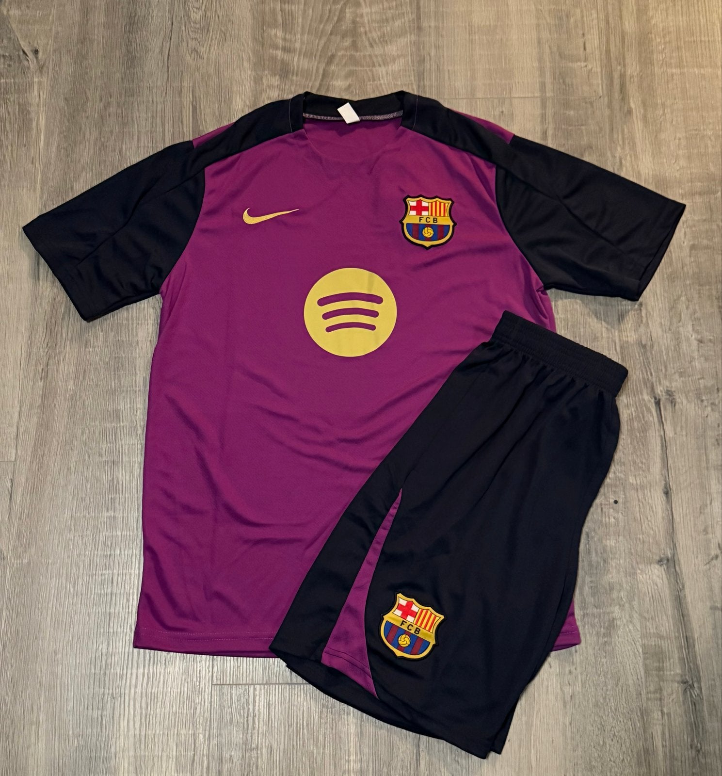 Nieuw FC Barcelona Trainingspak Maat M, Kleding | Heren, Maat 48/50 (M), Paars, Nieuw, Ophalen of Verzenden