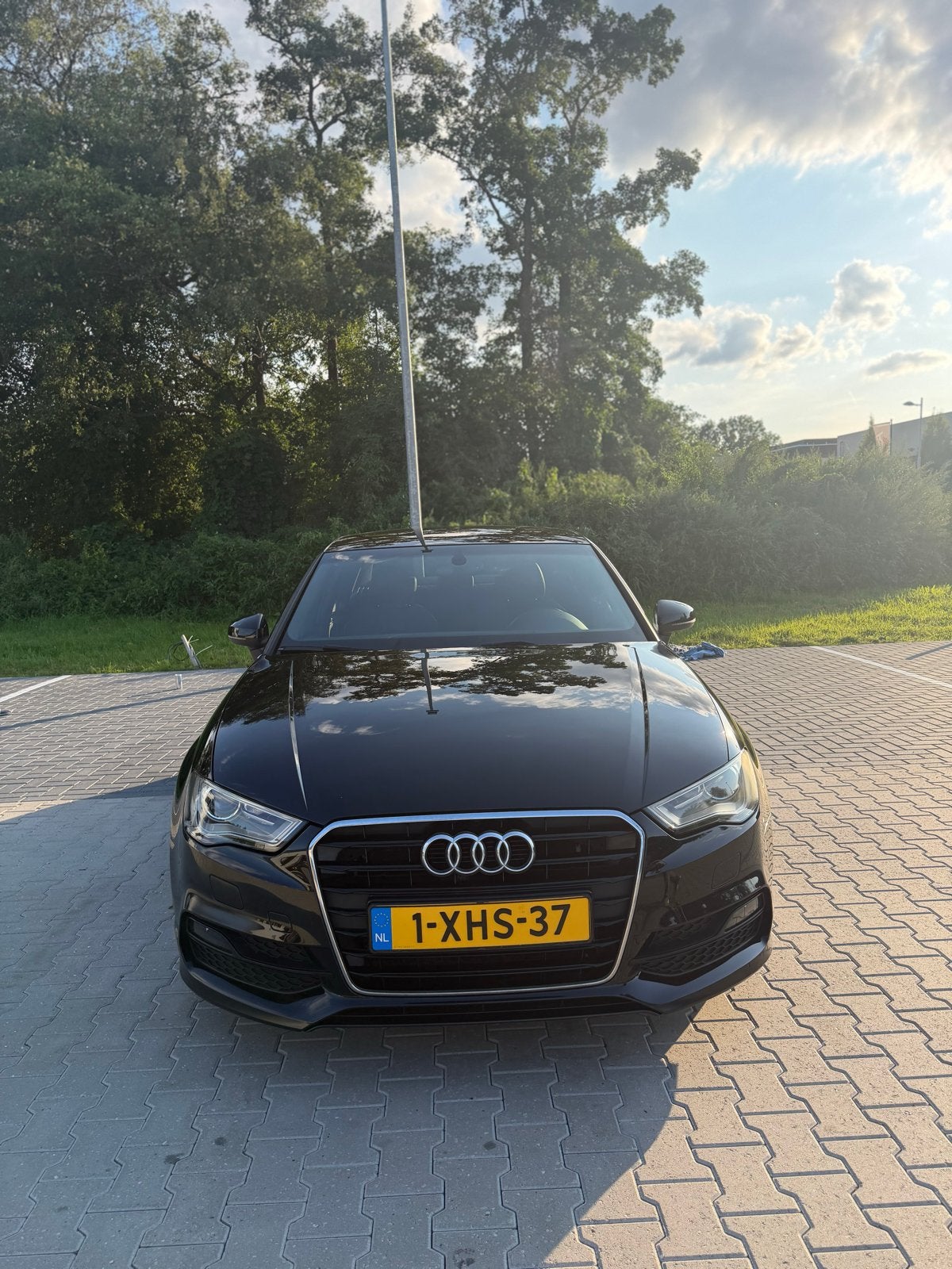 Audi A3 1.4TFSI 110KW COD Sedan S-tr 2014 Zwart, Auto's, 1225 kg, 4 cilinders, Zwart, Origineel Nederlands