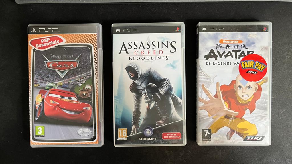 PSP Games, oa GTA Vice City Stories en AC Bloodlines, Spelcomputers en Games, Games | Sony PlayStation Portable, Gebruikt, Overige genres