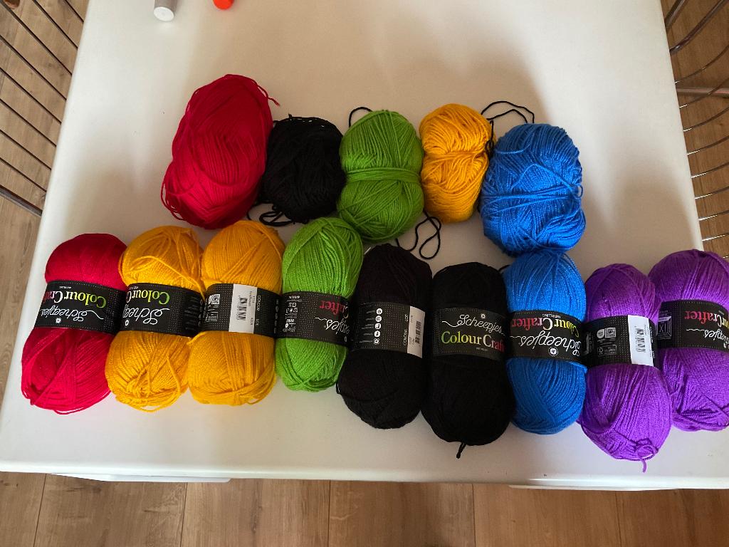 Haak brei garen Colour crafter scheepjes, Ophalen of Verzenden, Nieuw, Breien of Haken, Wol of Garen