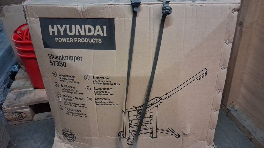 Nieuwe Hyundai Steenknipper 57350, Doe-het-zelf en Verbouw, Ophalen, Nieuw, Overige typen, Overige merken